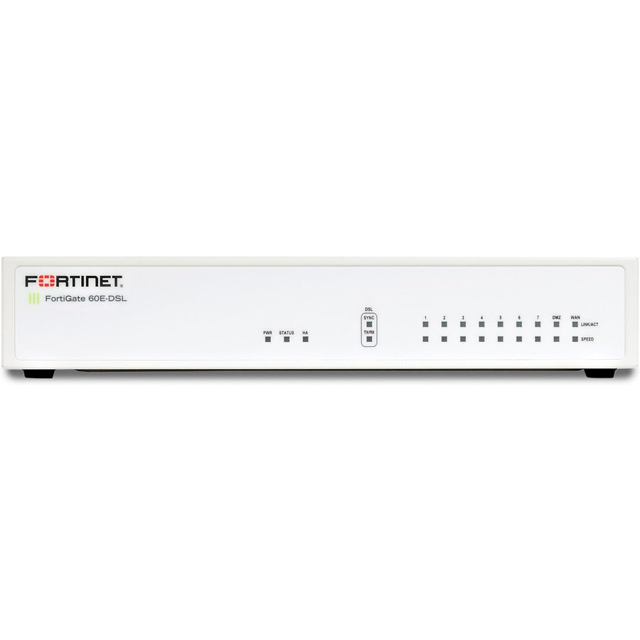 Fortinet FortiGate FG-60E-DSL Network Security/Firewall Appliance FG60E-DSL-BDL-879-12