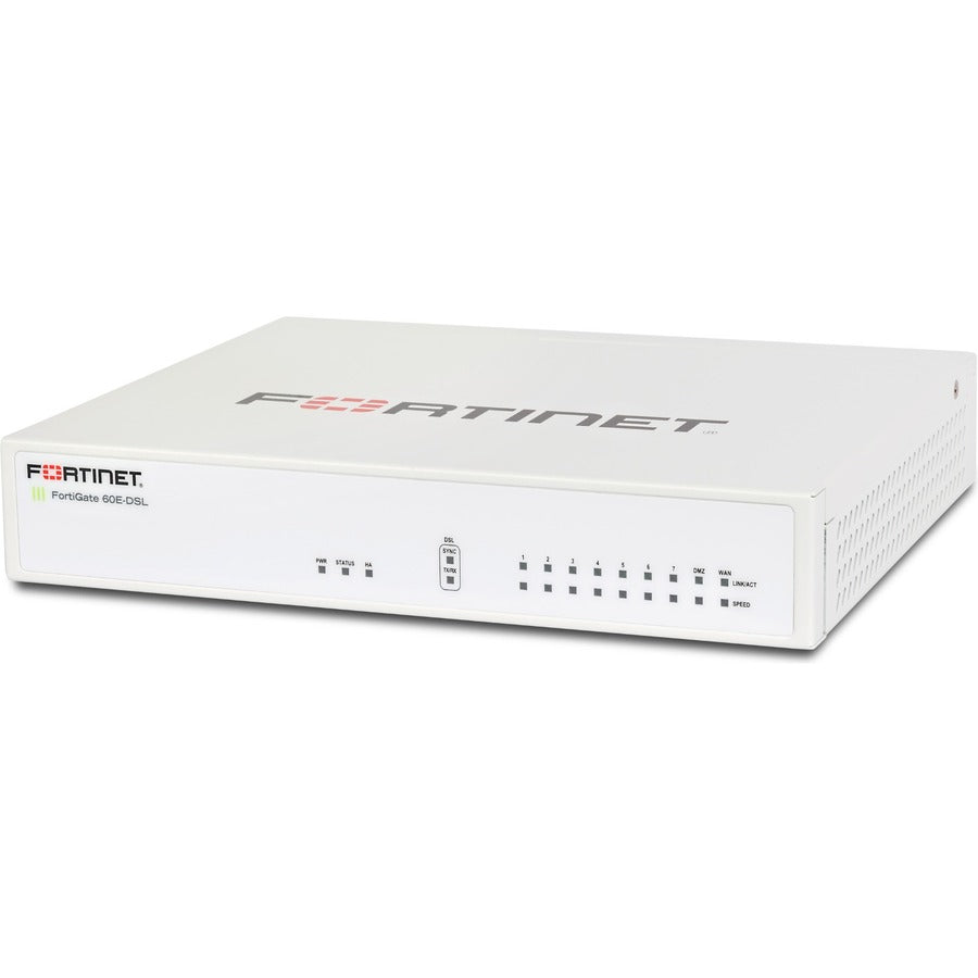 Fortinet FortiGate FG-60E-DSL Network Security/Firewall Appliance FG60E-DSL-BDL-879-12