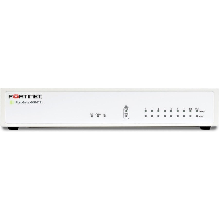 Fortinet FortiGate FG-60E-DSL Network Security/Firewall Appliance FG60E-DSL-BDL-879-36
