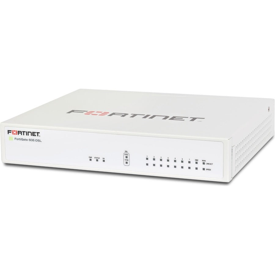 Fortinet FortiGate FG-60E-DSL Network Security/Firewall Appliance FG60E-DSL-BDL-879-36