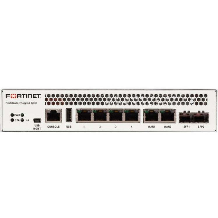 Fortinet FortiGate Rugged 60D Network Security/Firewall Appliance FGR60DBDL-USG-900-60