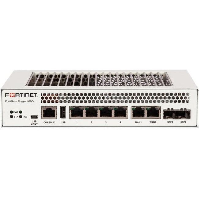 Fortinet FortiGate Rugged 60D Network Security/Firewall Appliance FGR60DBDL-USG-900-60
