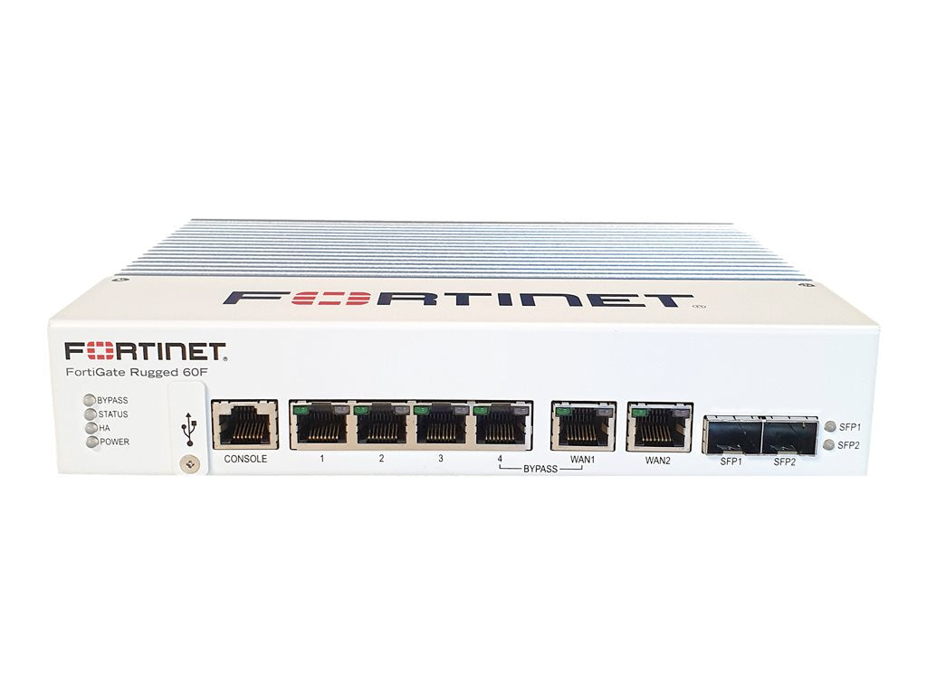 Fortinet FortiGate Rugged 60F-3G4G - Security appliance - with 5 years FortiCare Premium Support + 5 years FortiGuard