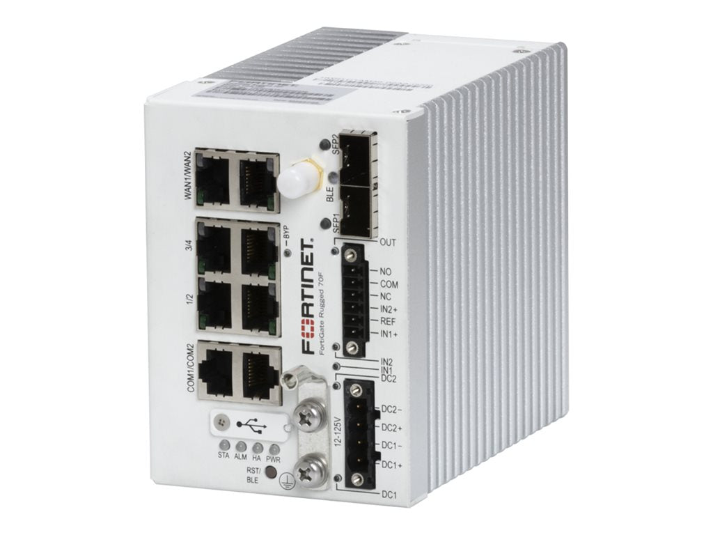 Fortinet FortiGate Rugged 70F - Security appliance - with 5 years 24x7 FortiCare Support + 5 years FortiGuard Unified Threat FGR-70F-BDL-950-60