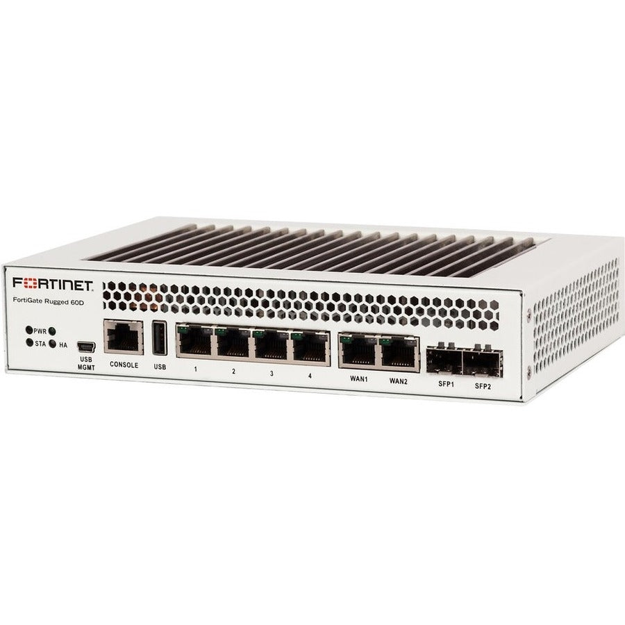 Fortinet FortiGate Rugged FGR-60D Network Security/Firewall Appliance FGR-60D-BDL-USG