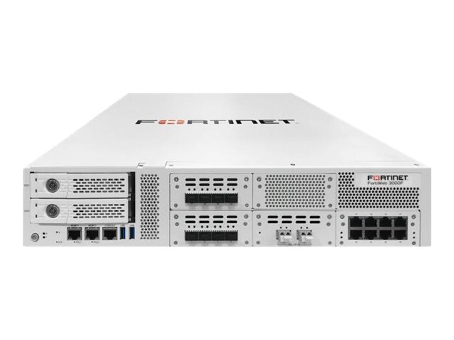 Fortinet FortiWeb 3000F - Security appliance - with 3 years 24x7 FortiCare and FortiWeb Advanced bundle - 10GbE - front to back FWB-3000F-BDL-580-36