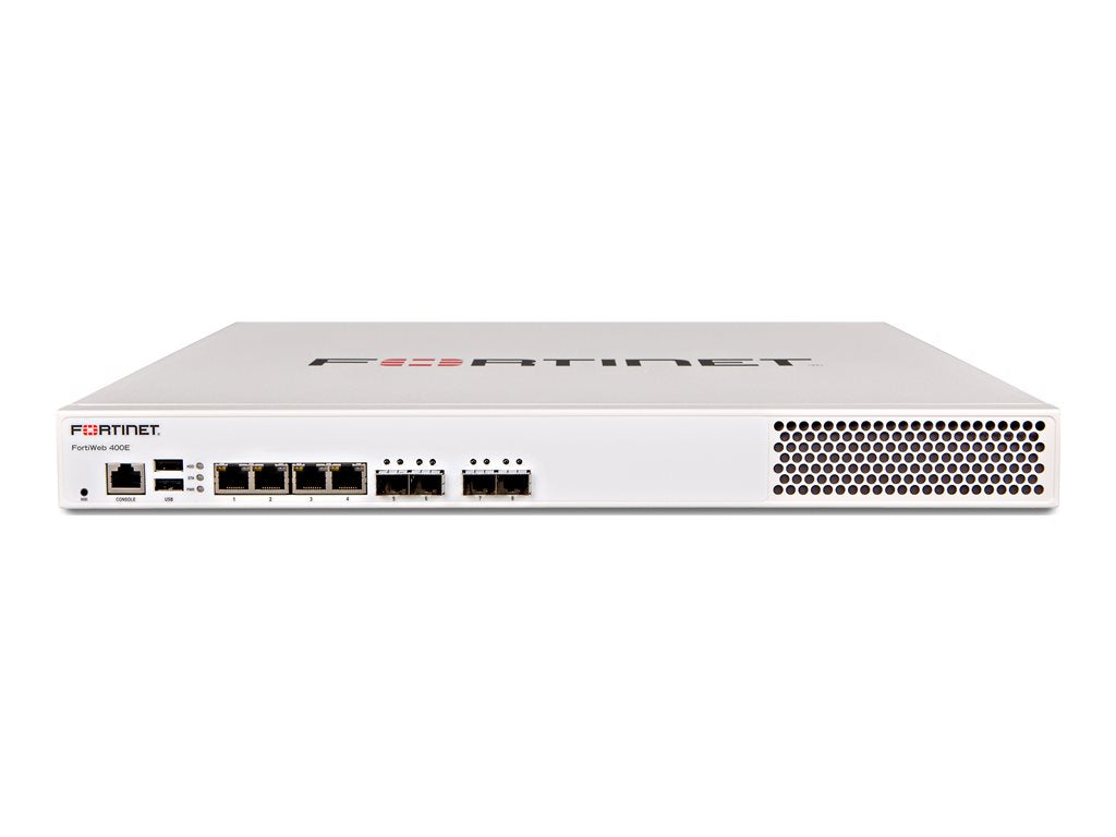Fortinet FortiWeb 400F - Security appliance - with 3 years 24x7 FortiCare and FortiWeb Advanced bundle - 4 ports - 1GbE - front FWB-400F-BDL-580-36