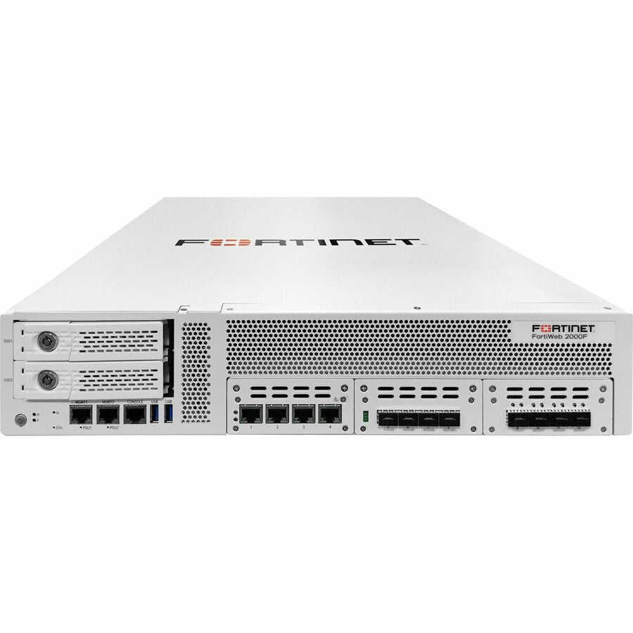 Fortinet FortiWeb FWB-2000F Network Security/Firewall Appliance FWB-2000F-BDL-725-36