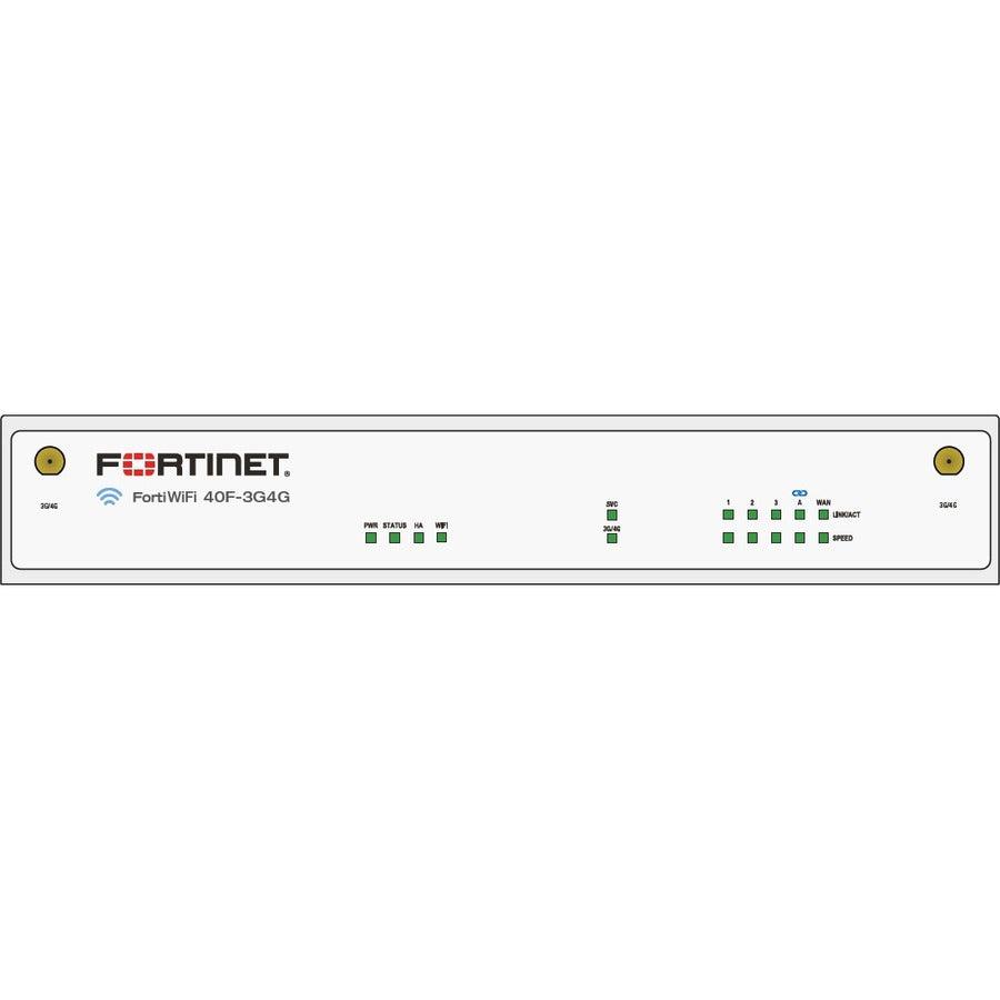 Fortinet FortiWifi FWF-40F-3G4G Network Security/Firewall Appliance FWF40F3G4GPBDL811-12