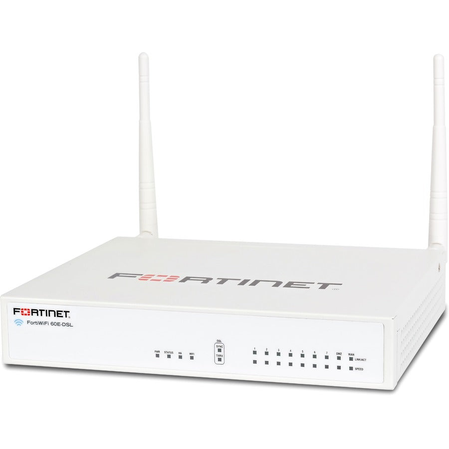 Fortinet FortiWifi FWF-60E-DSL Network Security/Firewall Appliance FWF-60E-DSL-811-NFR