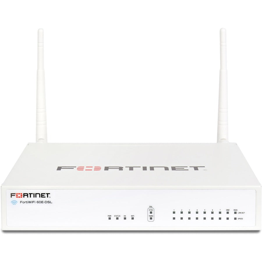 Fortinet FortiWifi FWF-60E-DSL Network Security/Firewall Appliance FWF-60E-DSL-811-NFR