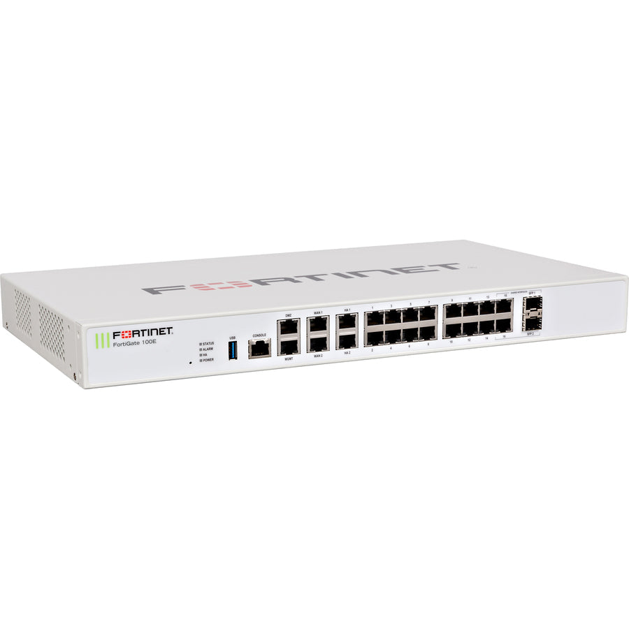 Fortinet Fortigate 100E Network Security/Firewall Appliance Fc-10-Fg1He-928-02-12