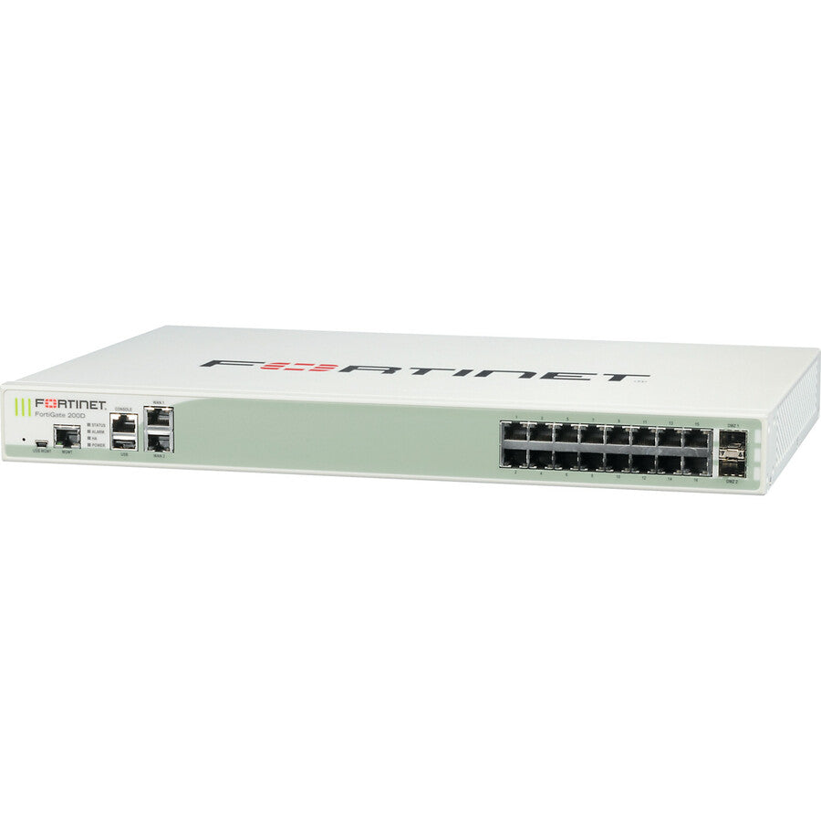 Fortinet Fortigate 200D-Poe Network Security/Firewall Appliance Fg200Dpoe-Bdl-900-60