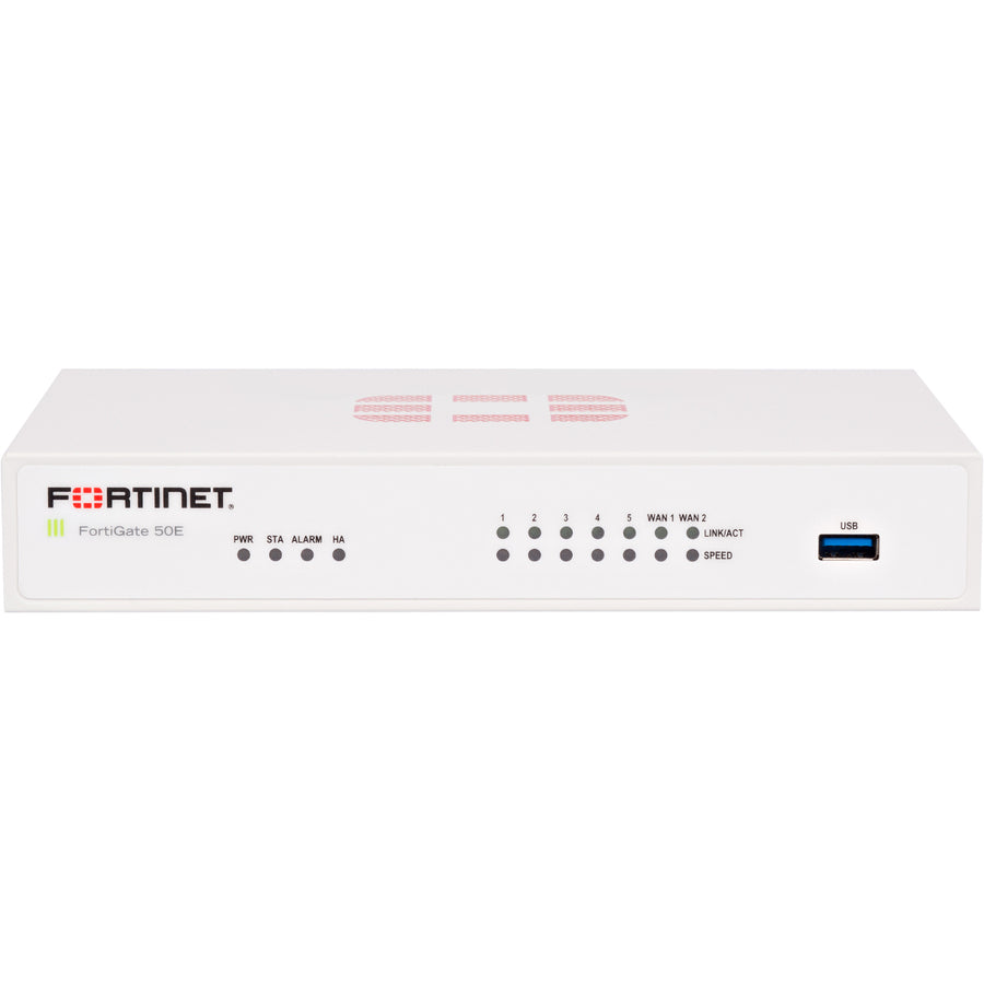 Fortinet FortiGate 50E Network Security/Firewall Appliance FG50E-BDL-USG-950-60