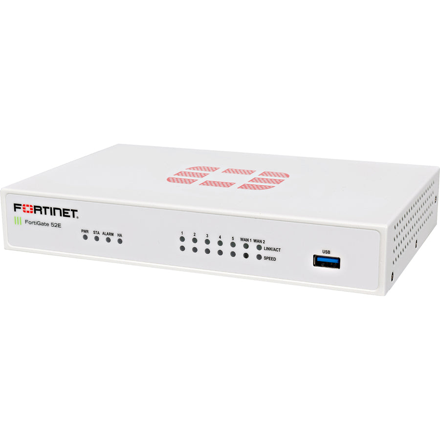 Fortinet FortiGate 52E Network Security/Firewall Appliance FG52E-BDL-USG-900-60