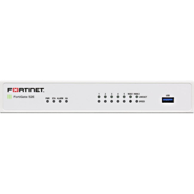 Fortinet FortiGate 52E Network Security/Firewall Appliance FG52E-BDL-USG-950-60