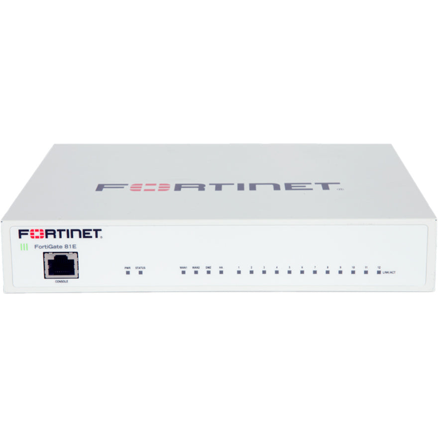 Fortinet Fortigate 81E Network Security/Firewall Appliance Fg-81E-Usg-Bdl-900-60