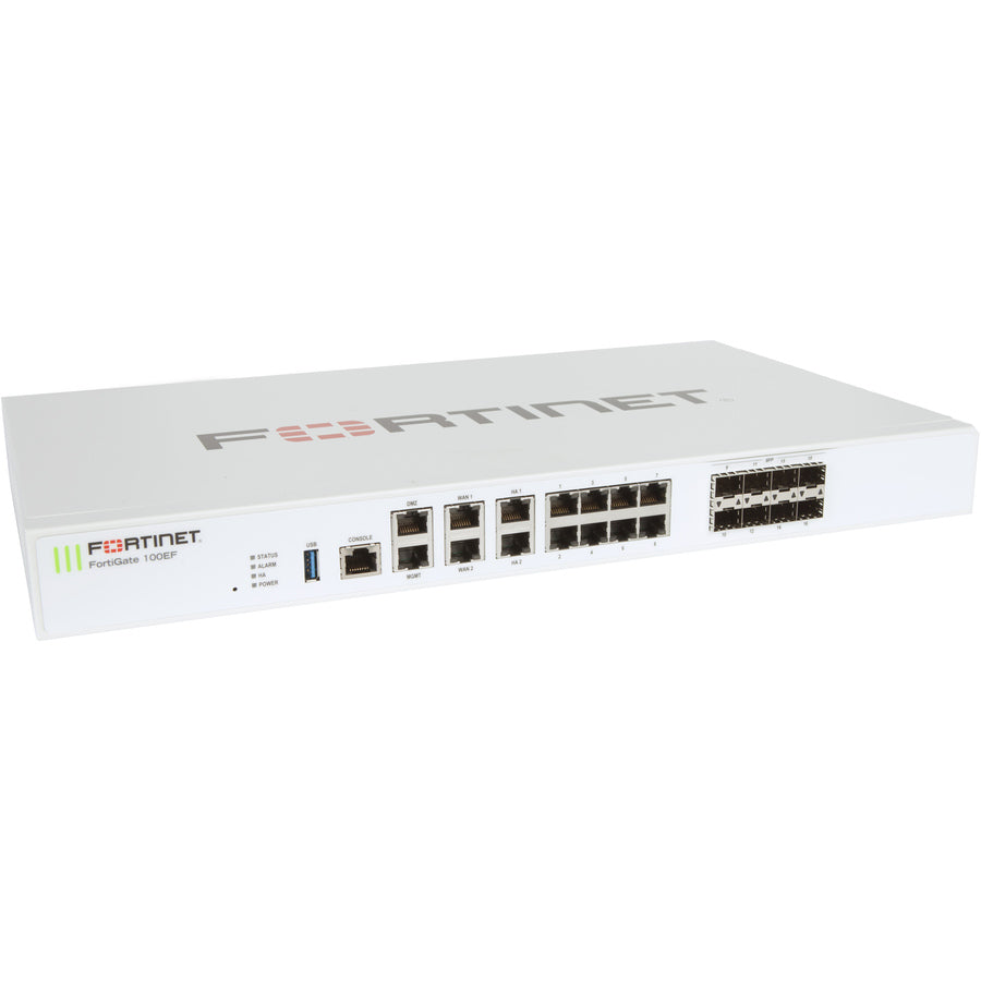Fortinet Fortigate Fg-100Ef Netwrok Security/Firewall Appliance Fg-100Ef-Usg-Bdl-950-60
