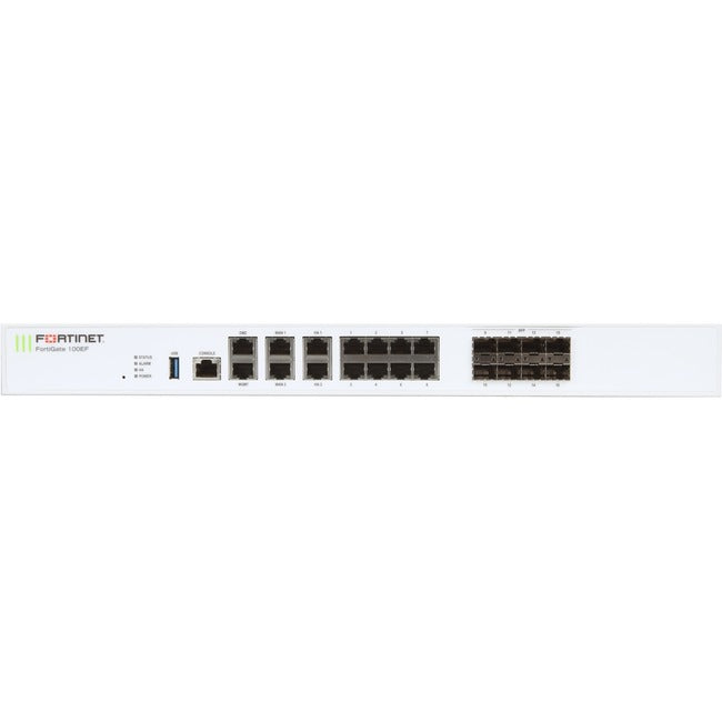 Fortinet Fortigate Fg-100Ef Netwrok Security/Firewall Appliance Fg-100Ef-Usg-Bdl-980-36