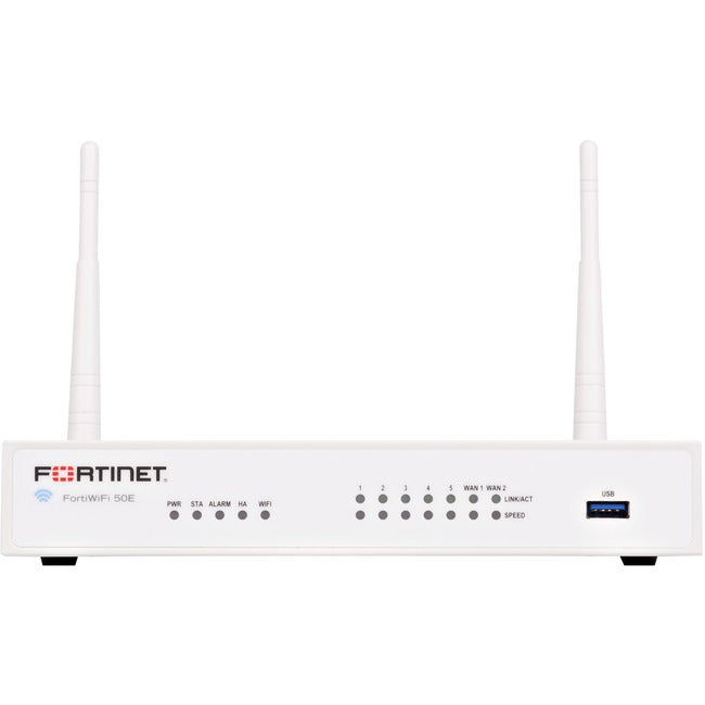 Fortinet FortiWiFi 50E Network Security/Firewall Appliance FWF50EBDL-USG-900-60
