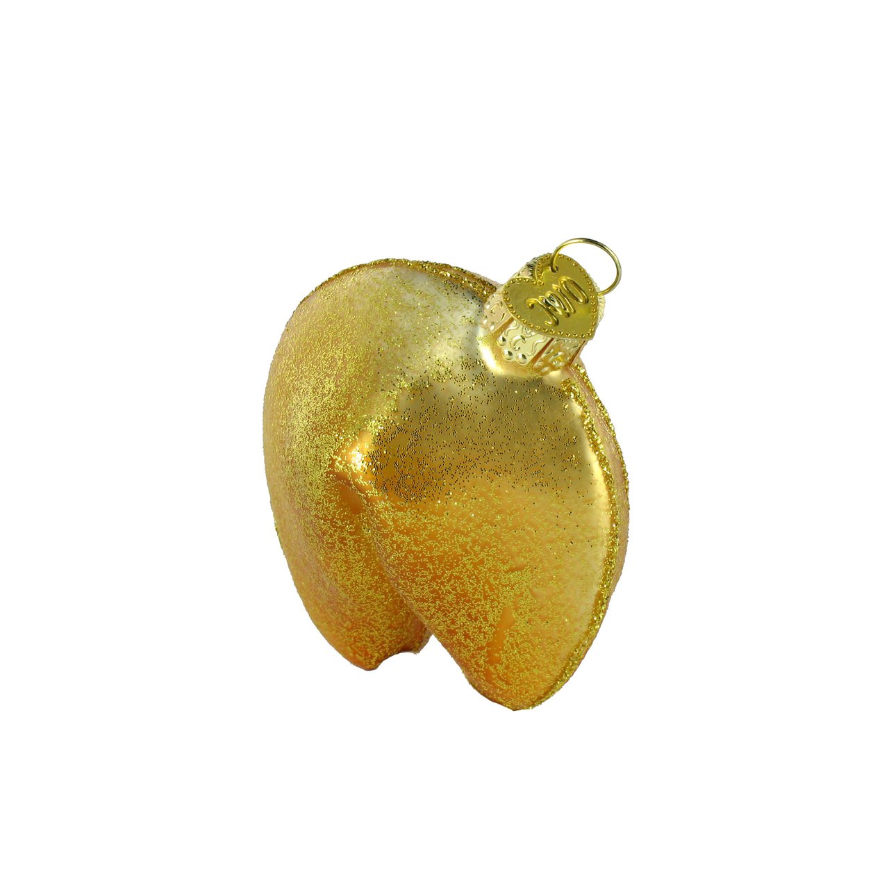 Fortune Cookie Glass Ornament