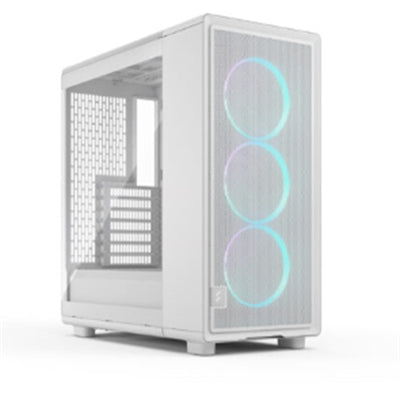Fractal Design Epoch White TG RGB Clear ATX Mid-Tower PC Case