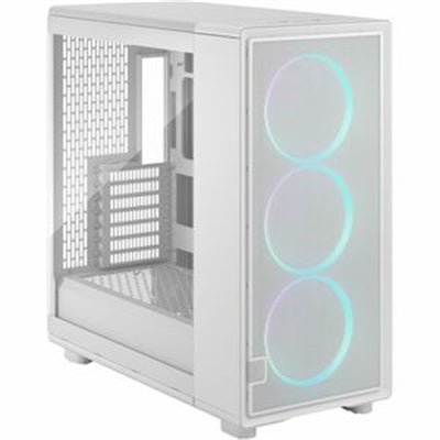 Fractal Design Epoch XL ATX Mid-Tower PC Case – White TG RGB