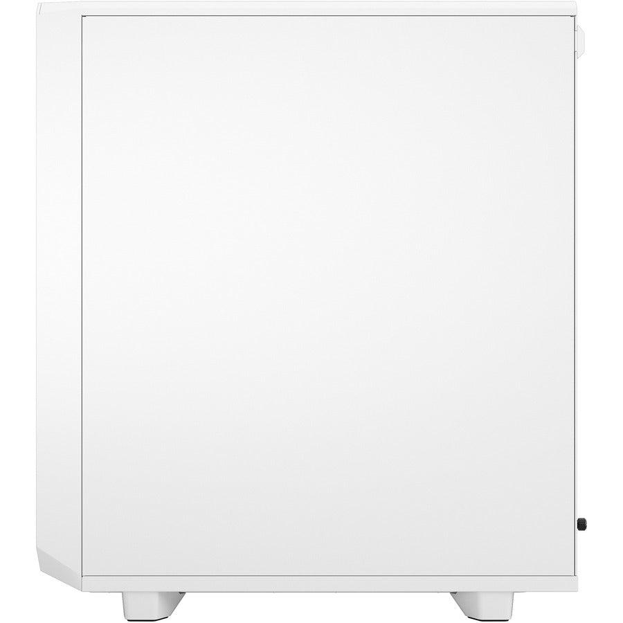 Fractal Design Fd-C-Mes2C-05 Meshify 2 Compact White Tempered Glass Clear Atx Mid Tower Computer Case (White)