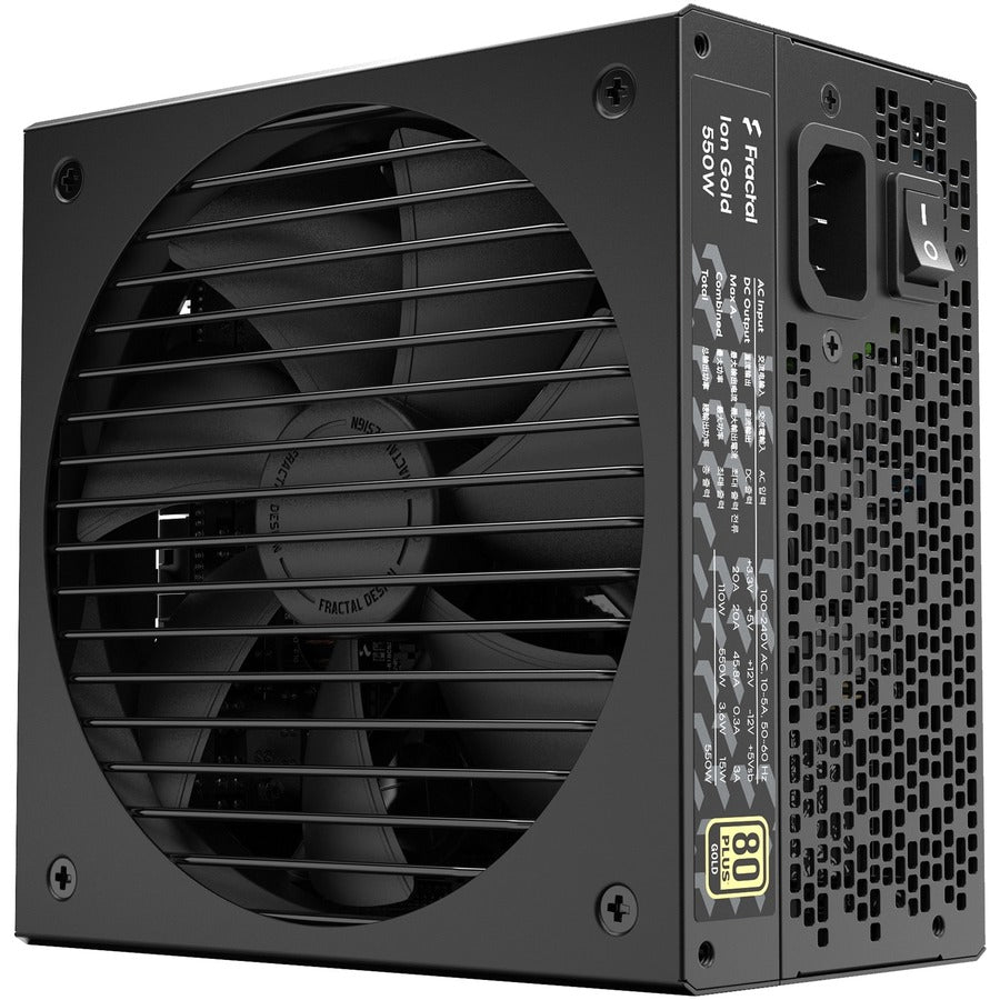 Fractal Design Fd-P-Ia2G-550-Us Ion Gold 550W 80 Plus Gold Certified Fully Modular Atx Power Supply
