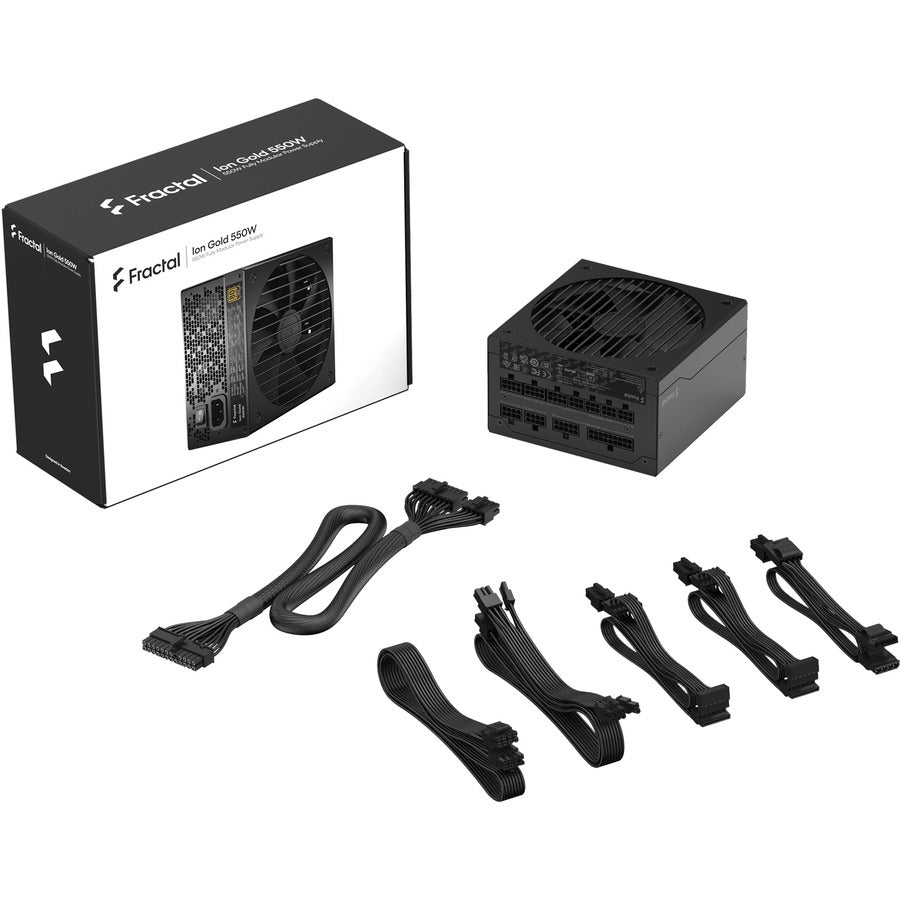 Fractal Design Fd-P-Ia2G-550-Us Ion Gold 550W 80 Plus Gold Certified Fully Modular Atx Power Supply