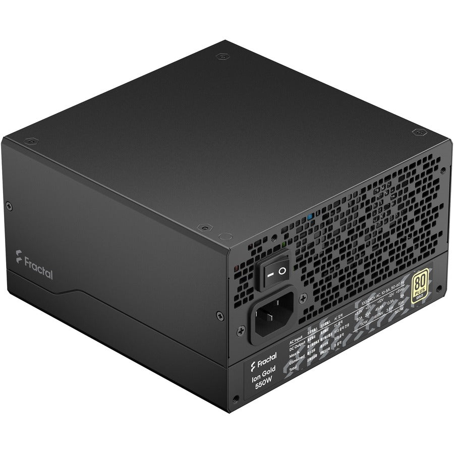 Fractal Design Fd-P-Ia2G-550-Us Ion Gold 550W 80 Plus Gold Certified Fully Modular Atx Power Supply
