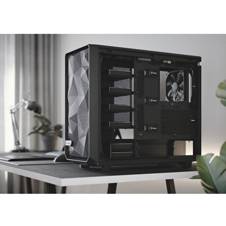 Fractal Design Meshify 2 Black Atx Flexible Mid Tower Computer Case, Fd-C-Mes2A-01