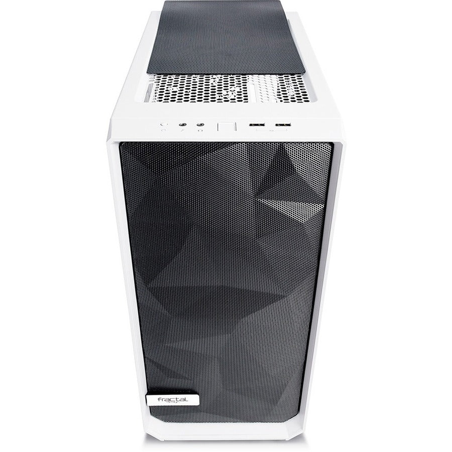 Fractal Design Meshify C - Tg No Power Supply Atx Mid Tower (White)