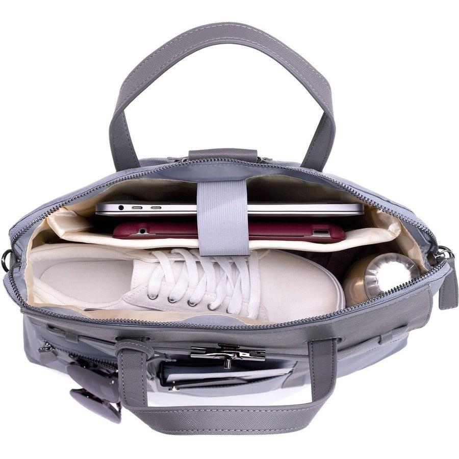 Francine Collection HighLine Carrying Case (Backpack/Tote) for 15 Notebook - Gray" FFB14GYHI