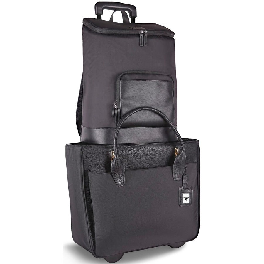 Francine Collection Tribeca Carrying Case (Backpack) for 15.6 to 16" Notebook - Black" FFB15.6BKTRIBECA