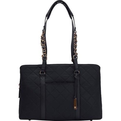 Francine Collections Classic Carrying Case (Tote) for 14 to 15" Notebook - Black" FWT14NO5