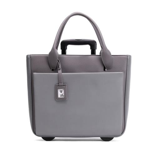 Francine Collections Florence Roller & Tote Grey