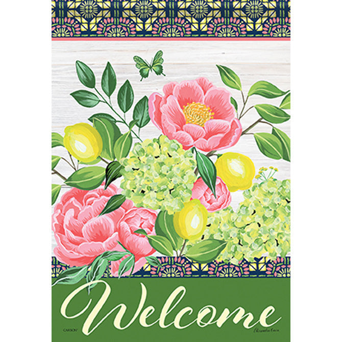 Fresh Floral Durasoft Large Flag - 28" x 40"