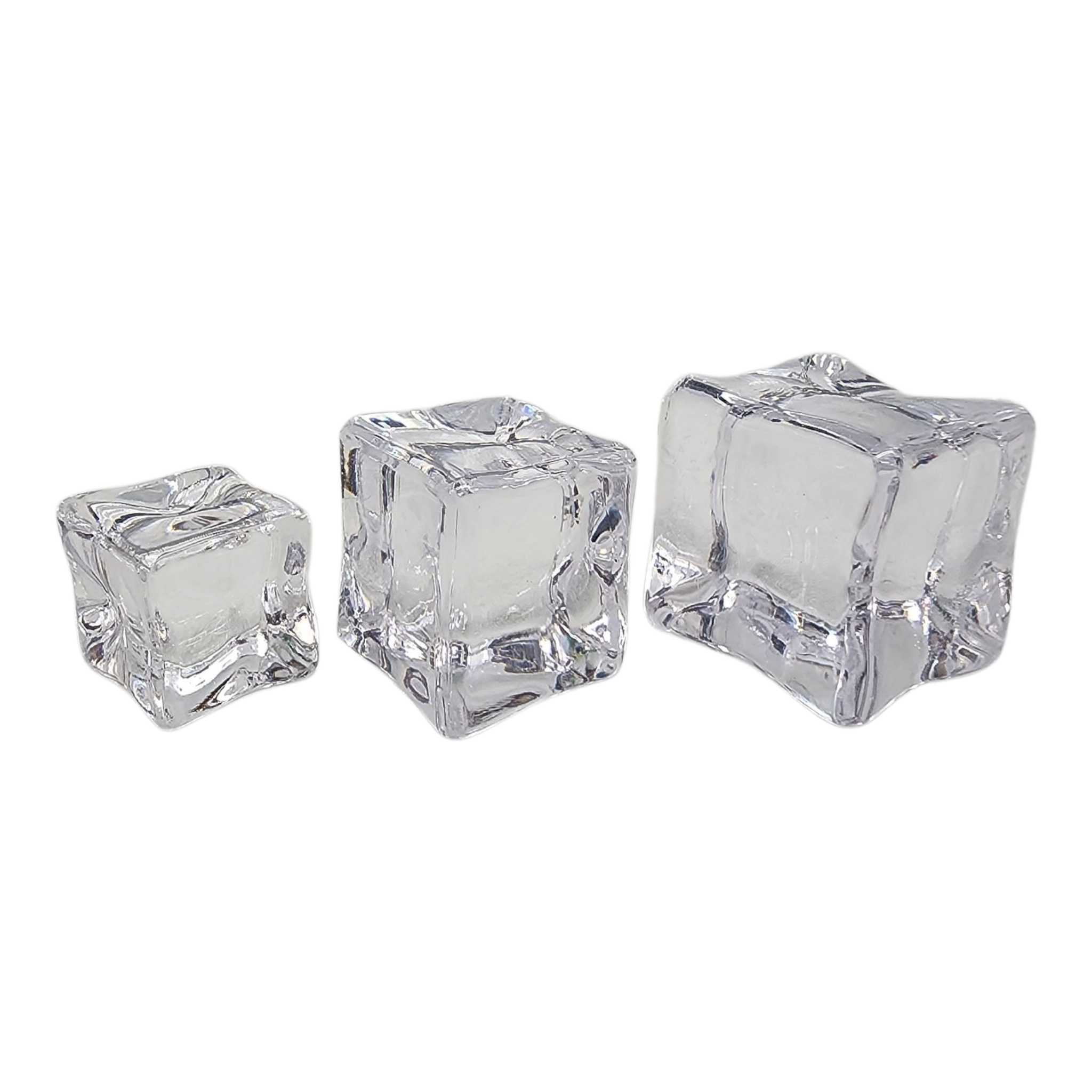 Frosty Acrylic Ice Cubes -