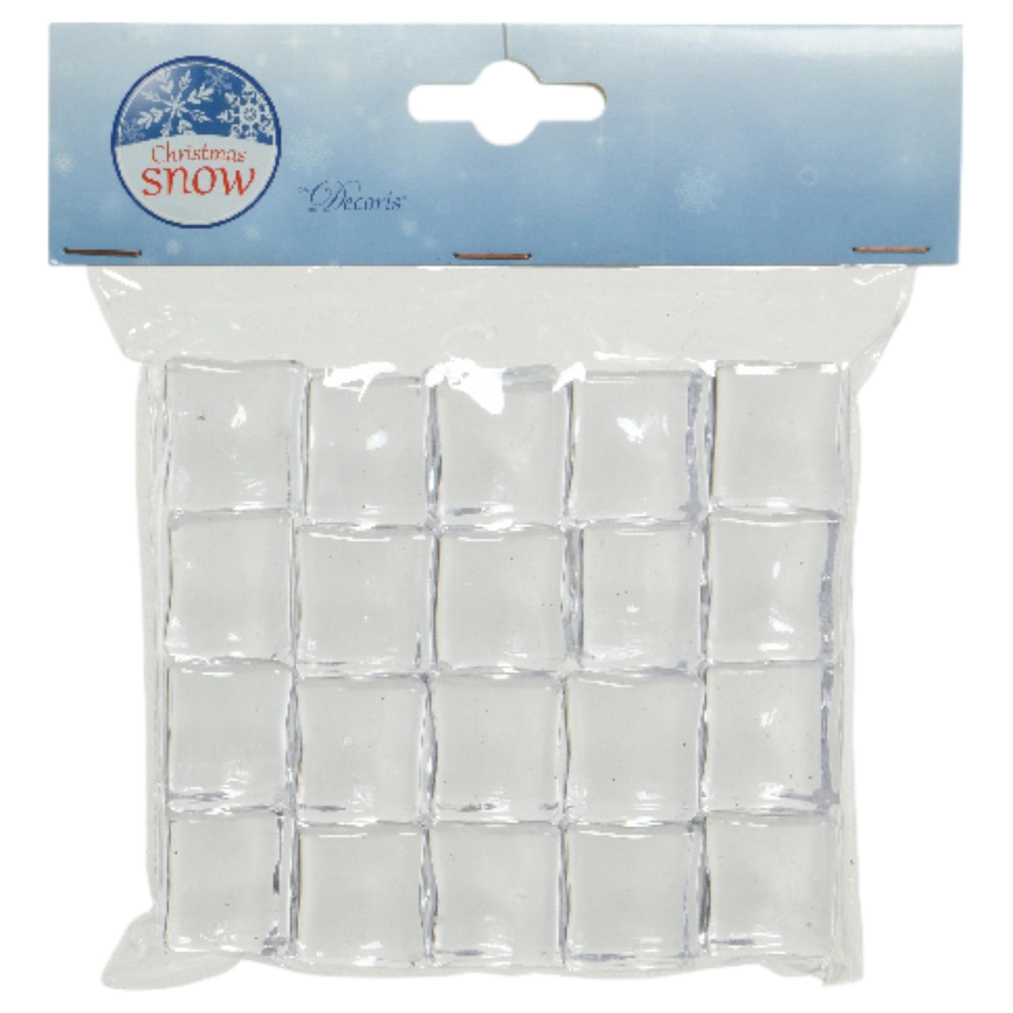 Frosty Acrylic Ice Cubes -