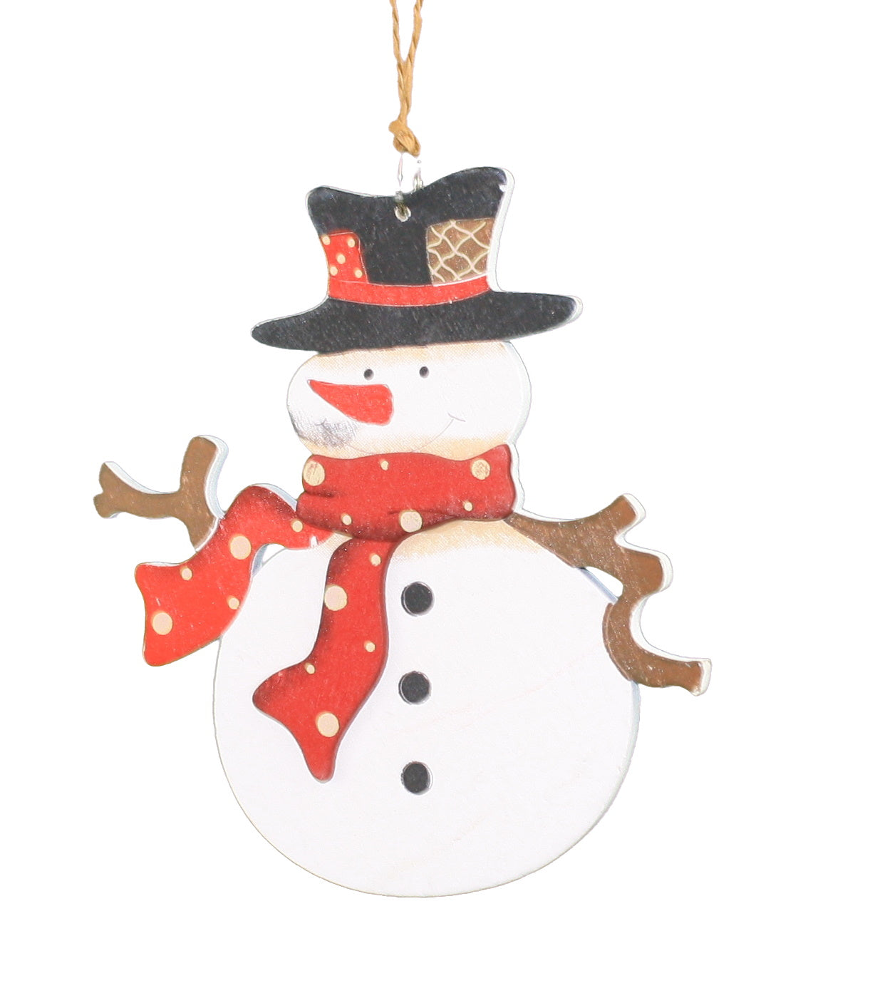 Frosty Friends Wooden Ornament