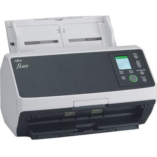 Fujitsu Fi-8170 Large Format Adf/Manual Feed Scanner - 600 Dpi Optical Pa03810-B055