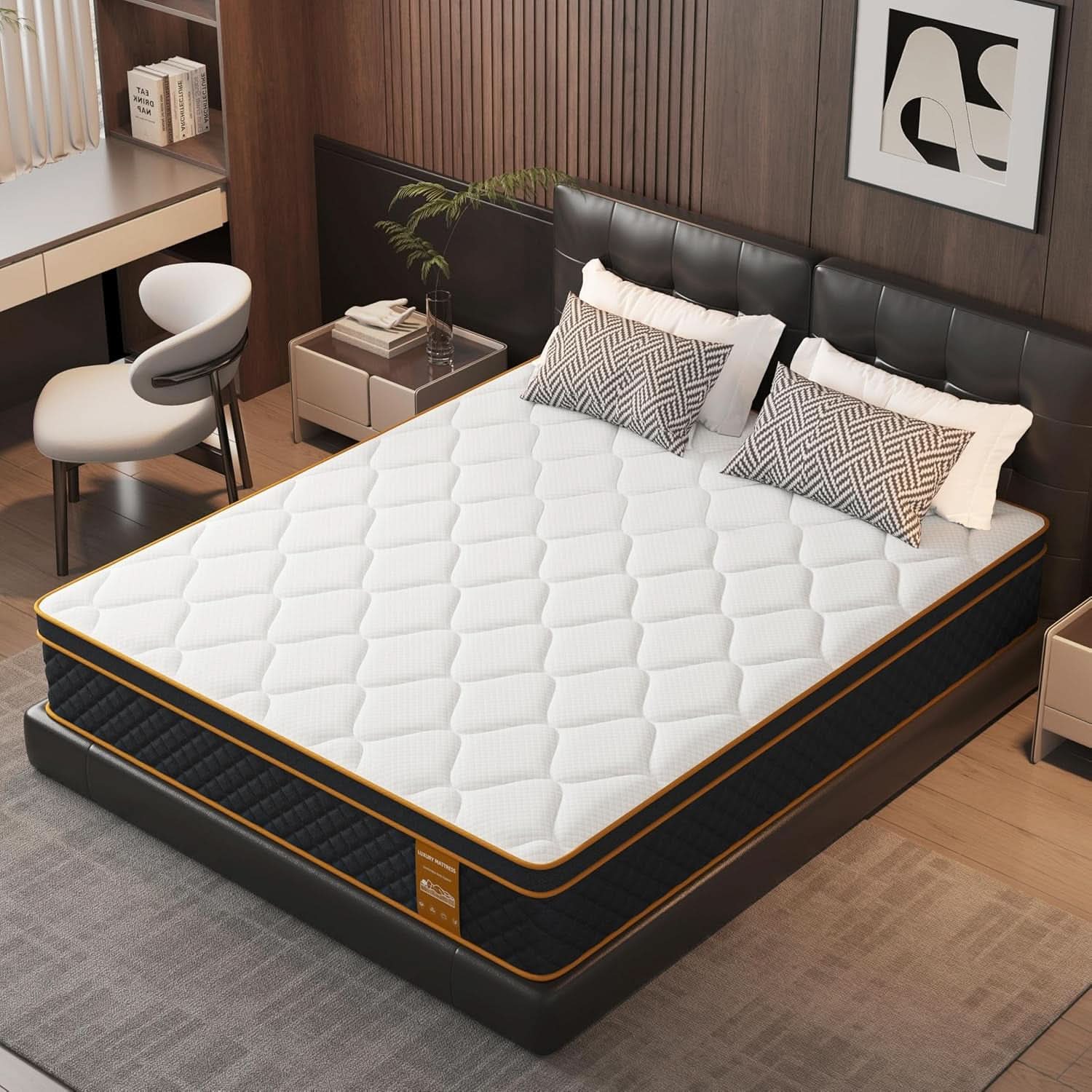 Full Size Memory Foam Hybrid Mattress Ultra Comfort