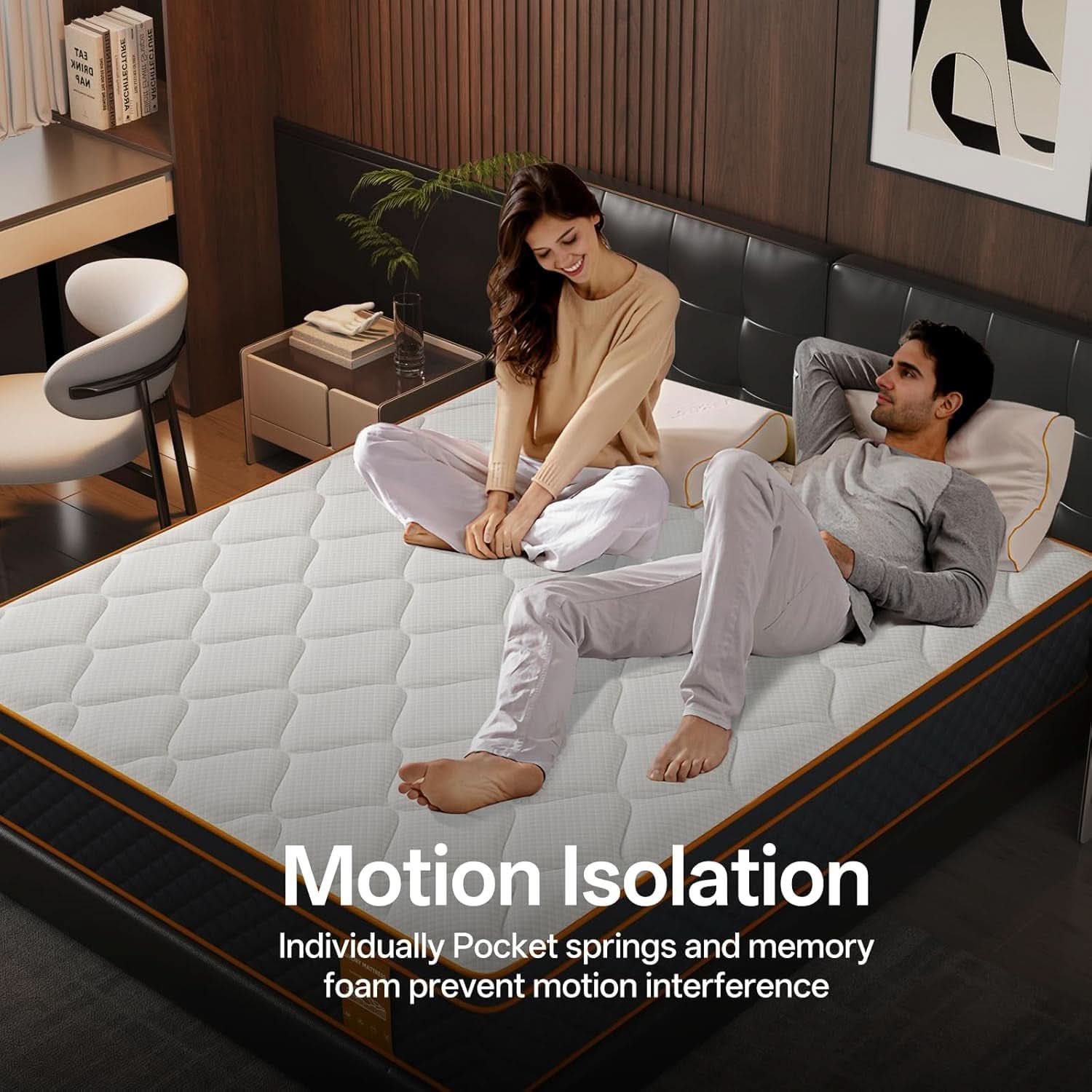 Full Size Memory Foam Hybrid Mattress Ultra Comfort