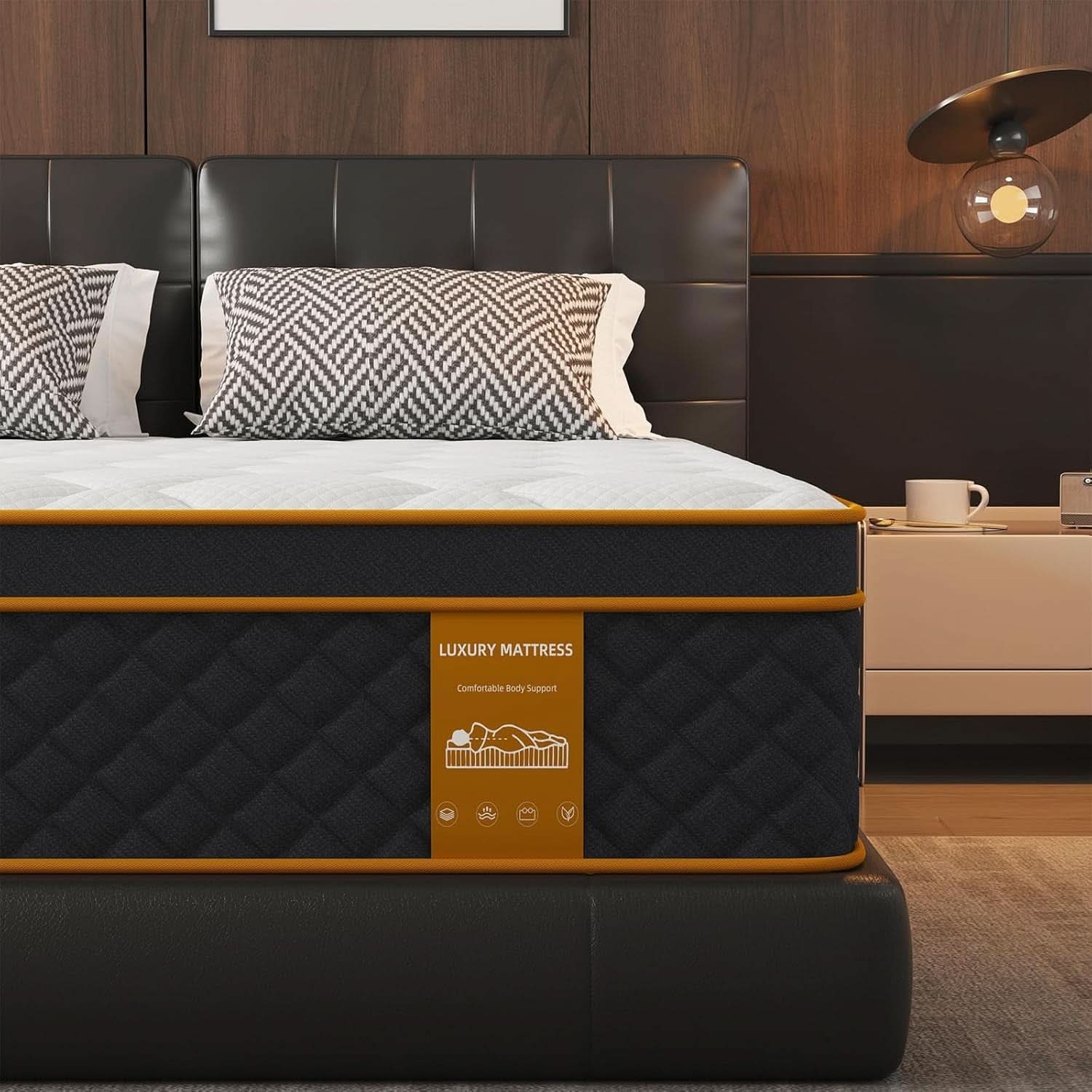 Full Size Memory Foam Hybrid Mattress Ultra Comfort