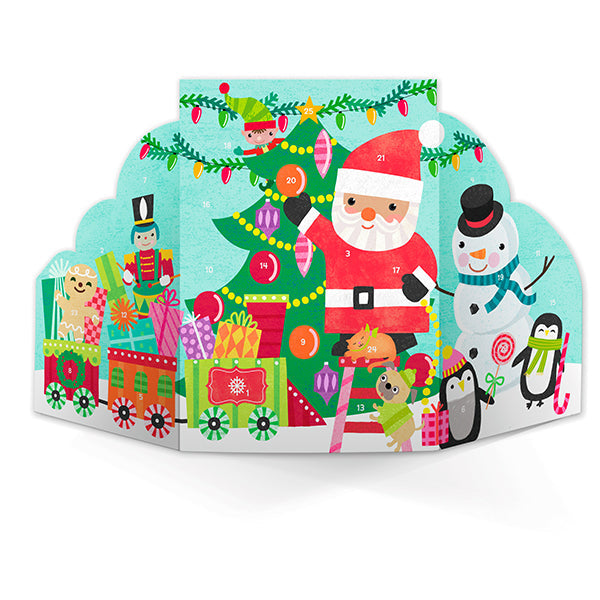 Fun Coin Reveal Countdown-to-Christmas Calendar