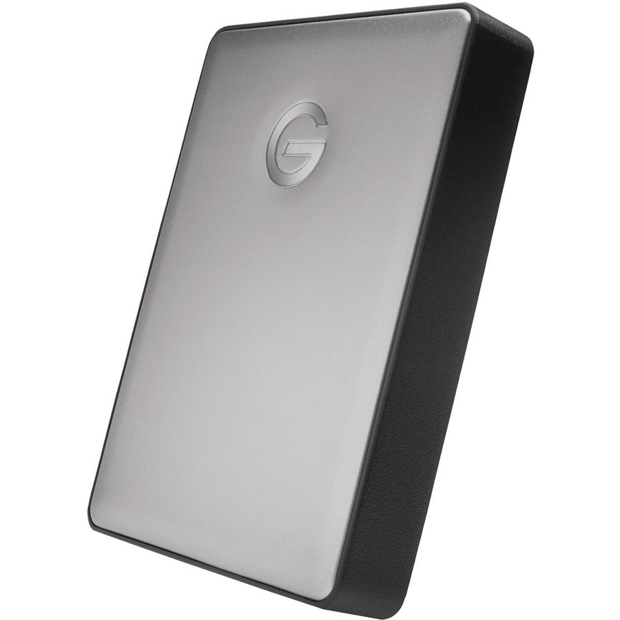 G-Technology G-DRIVE mobile USB-C 4 TB Portable Hard Drive - 2.5 External - Space Gray" 0G10347-1