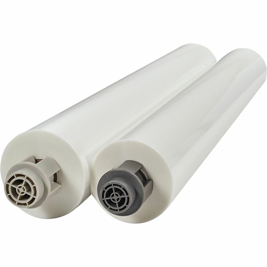 GBC EZ Load Gray End Cap Laminating Roll Film - Laminating Pouch/Sheet Size: 25" Width x