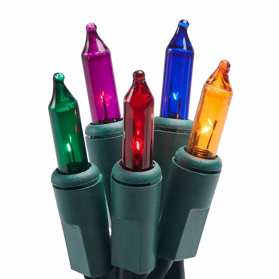 GE 50-count 10.2 Ft String-A-Long Multicolor Incandescent String Lights