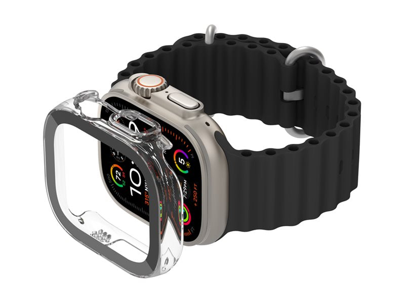 GLASS,APPLE,ULTRA1/2,49MM,TG BUMPER AM,CLEAR